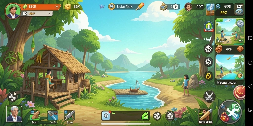 Gameplay 66K yang seru dan menghibur.