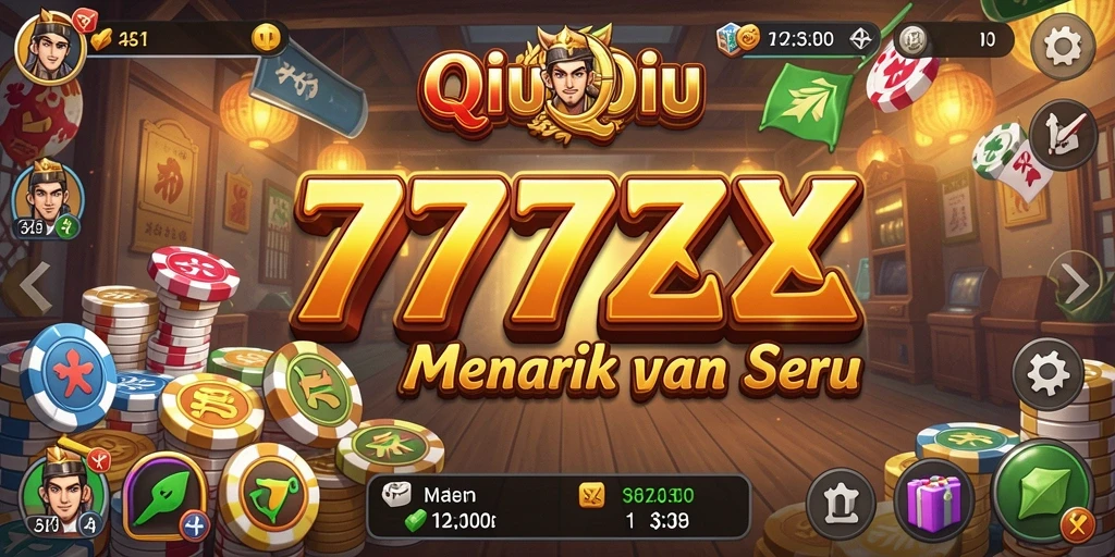 Screenshot gameplay QiuQiu yang menarik dan seru.