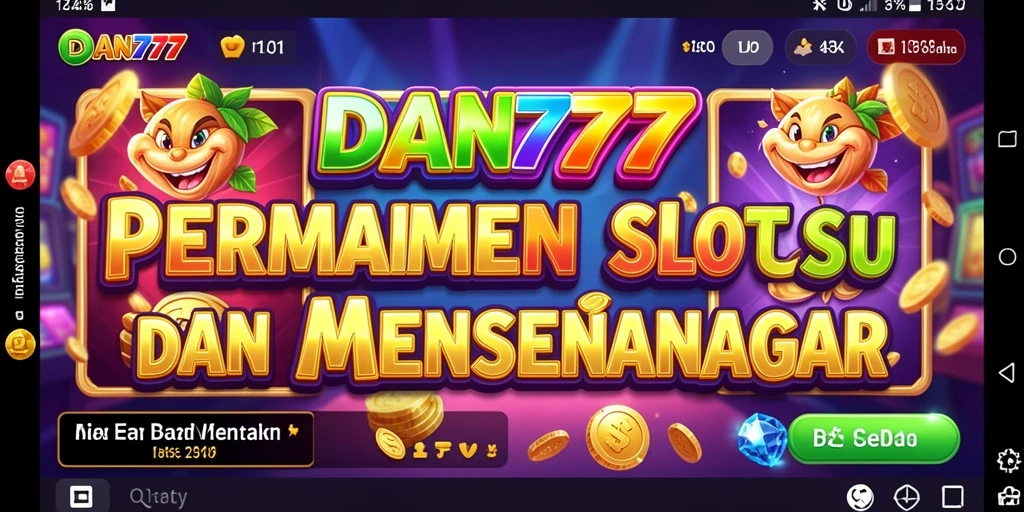 Gameplay menakjubkan dari permainan slot DAN777.