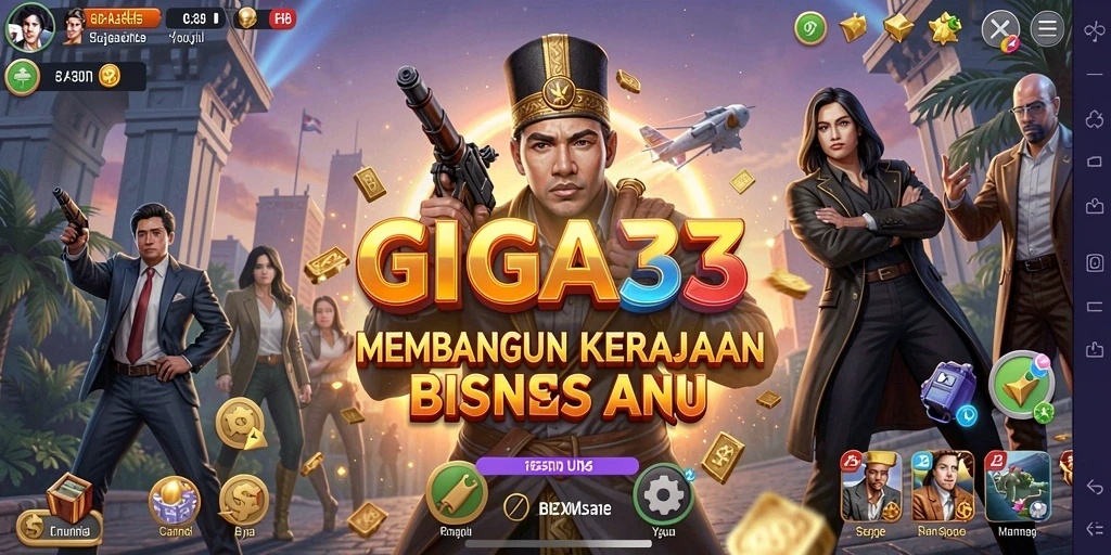 Tampilan gameplay <strong>GIGA33</strong> yang menarik dan interaktif.