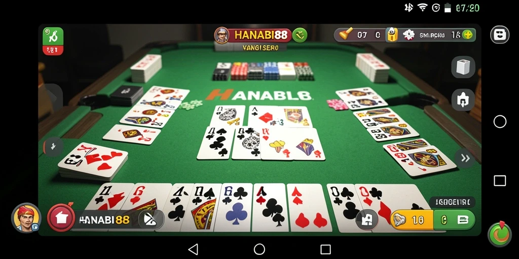 Gameplay seru dan menegangkan dari HANABI88 Gaple.