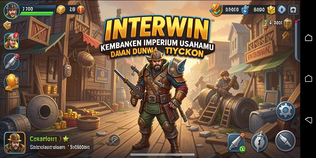 Tampilan gameplay INTERWIN yang menarik dan dinamis.