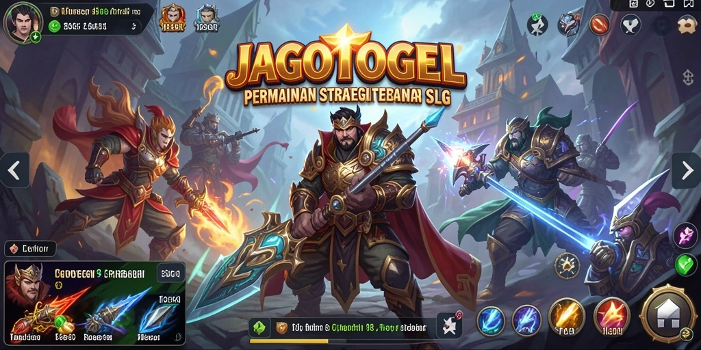 Menampilkan gameplay mendebarkan dan strategis dari JAGOTOGEL.