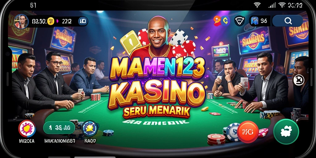 Cuplikan gameplay menarik dari MAMEN123 yang penuh aksi Kasino.