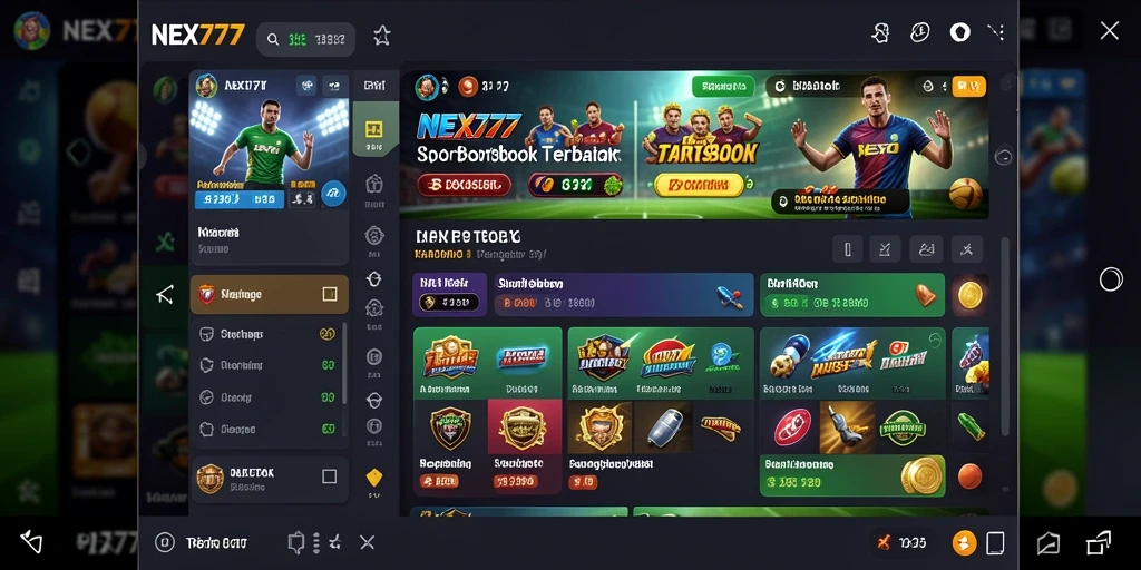 Screenshot gameplay NEX777 menunjukkan antarmuka taruhan yang menarik dan interaktif.