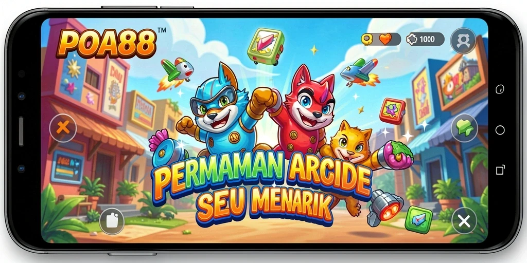 Tampilan gameplay seru dan penuh aksi POA88.